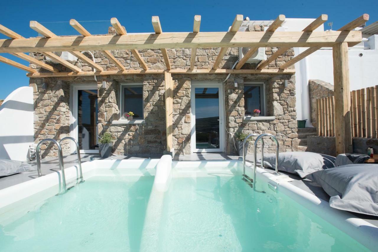 Merchia Bay Villas Mykonos Merchia Beach Luaran gambar