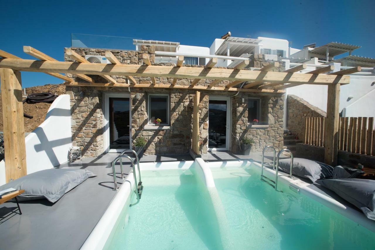 Merchia Bay Villas Mykonos Merchia Beach Luaran gambar